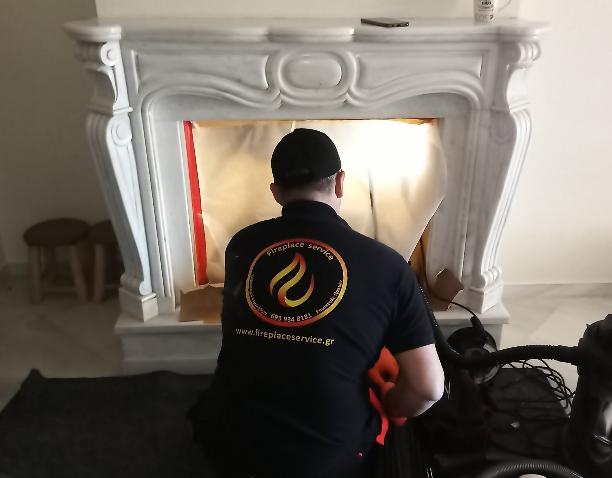 Fireplace Service / Καθαρισμός Τζακιών, Επισκευή Τζακιών & Συντήρησης τζακιού & Καθαρισμός Καμινάδας /Αθήνα/Αττική